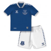 Camiseta Everton Dele Alli #20 Primera Equipación Replica 2023-24 para niños mangas cortas (+ Pantalones cortos)